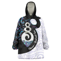 Aotearoa Pikorua Wearable Blanket Hoodie NZ Twist - Bond And Love