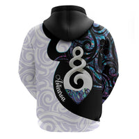 Aotearoa Pikorua Zip Hoodie NZ Twist - Bond And Love LT14 - Polynesian Pride