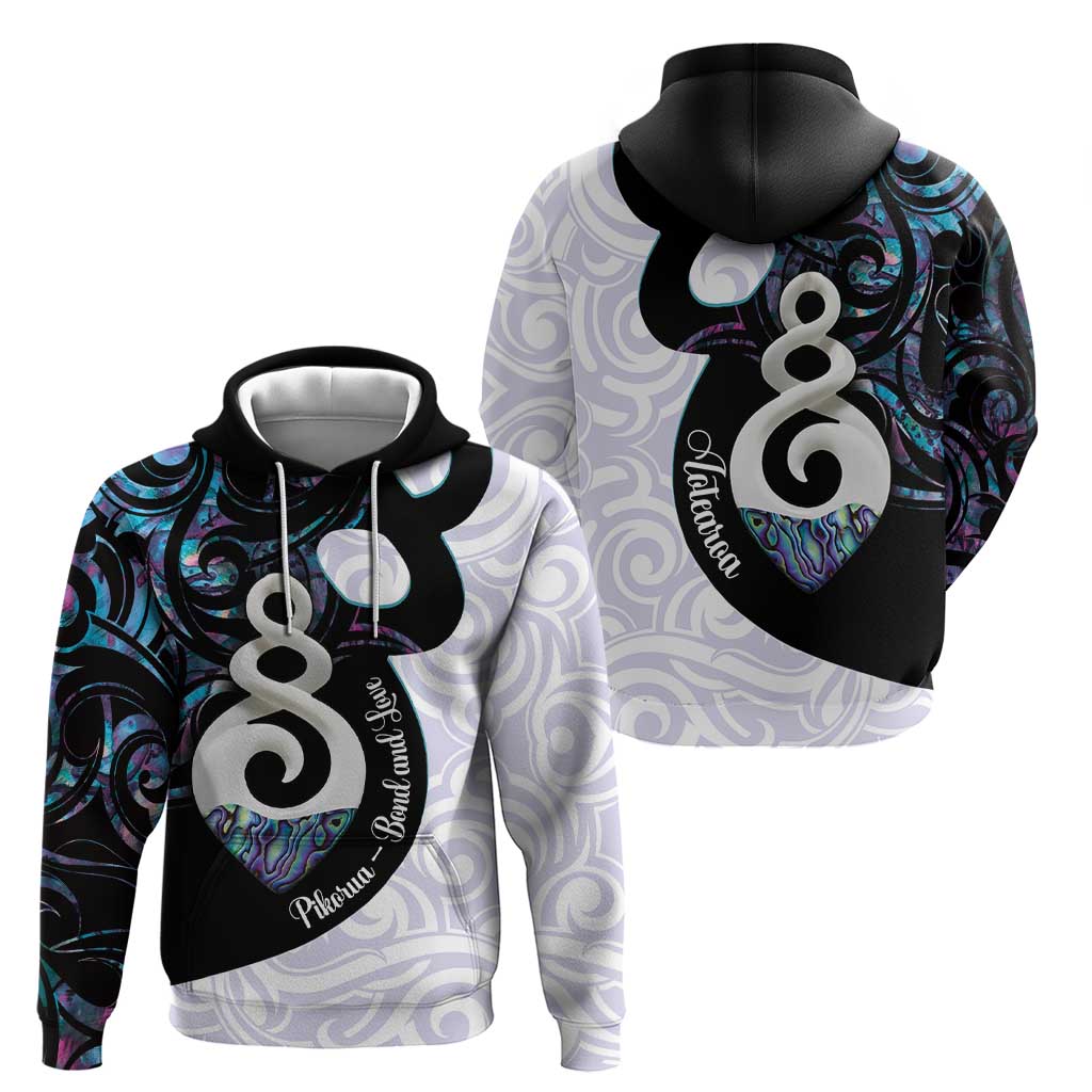 Aotearoa Pikorua Zip Hoodie NZ Twist - Bond And Love LT14 - Polynesian Pride