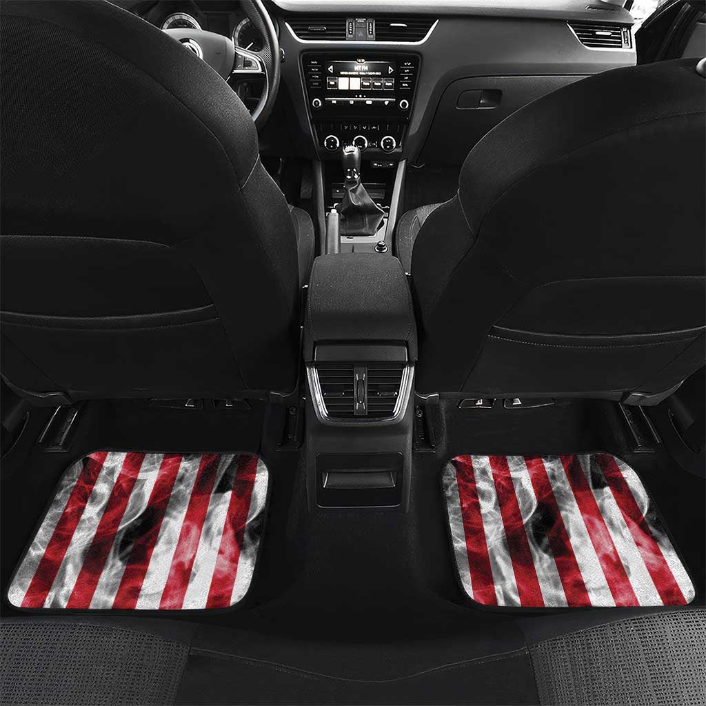United States Guam Car Mats USA Eagle Guahan Seal Bougainvillea - Polynesian Pride