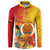 Papua New Guinea Independence Day Button Sweatshirt 50th Anniversary Unity in Diversity