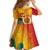Papua New Guinea Independence Day Family Matching Off The Shoulder Long Sleeve Dress and Hawaiian Shirt 50th Anniversary Unity in Diversity