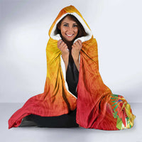 Papua New Guinea Independence Day Hooded Blanket 50th Anniversary Unity in Diversity