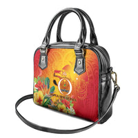 Papua New Guinea Independence Day Shoulder Handbag 50th Anniversary Unity in Diversity