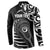 Personalised New Zealand Silver Fern Lacrosse Button Sweatshirt Aotearoa Maori Pattern