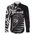 Personalised New Zealand Silver Fern Lacrosse Family Matching Mermaid Dress and Hawaiian Shirt Aotearoa Maori Pattern