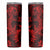Polynesian Skinny Tumbler Red Hawaiian Tribal Hammerhead Shark