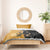 Personalised New Zealand And Australia Rugby Bedding Set 2024 All Black Wallabies Mascots Together