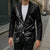 Personalised All Black New Zealand Darts Blazer Aoteroa Fern Maori Galaxy Style - Polynesian Pride