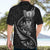 Personalised All Black New Zealand Darts Hawaiian Shirt Aoteroa Fern Maori Galaxy Style