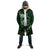 Personalised All Green New Zealand Darts Cloak Aoteroa Fern Maori Galaxy Style - Polynesian Pride