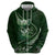 Personalised All Green New Zealand Darts Hoodie Aoteroa Fern Maori Galaxy Style