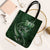 Personalised All Green New Zealand Darts Tote Bag Aoteroa Fern Maori Galaxy Style - Polynesian Pride
