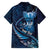 Personalised All Blue New Zealand Darts Hawaiian Shirt Aoteroa Fern Maori Galaxy Style