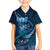 Personalised All Blue New Zealand Darts Hawaiian Shirt Aoteroa Fern Maori Galaxy Style