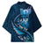 Personalised All Blue New Zealand Darts Kimono Aoteroa Fern Maori Galaxy Style - Polynesian Pride