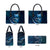 Personalised All Blue New Zealand Darts Leather Bag Aoteroa Fern Maori Galaxy Style - Polynesian Pride