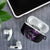 Personalised All Purple New Zealand Darts AirPods Case Aoteroa Fern Maori Galaxy Style - Polynesian Pride