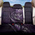 Personalised All Purple New Zealand Darts Back Car Seat Cover Aoteroa Fern Maori Galaxy Style