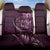 Personalised All Pink New Zealand Darts Back Car Seat Cover Aoteroa Fern Maori Galaxy Style
