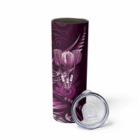 All Pink New Zealand Darts Skinny Tumbler Aoteroa Fern Maori Galaxy Style