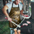 Personalised All Gold New Zealand Darts Apron Aoteroa Fern Maori Galaxy Style - Polynesian Pride
