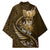 Personalised All Gold New Zealand Darts Kimono Aoteroa Fern Maori Galaxy Style - Polynesian Pride