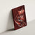 Personalised All Red New Zealand Darts Canvas Wall Art Aoteroa Fern Maori Galaxy Style