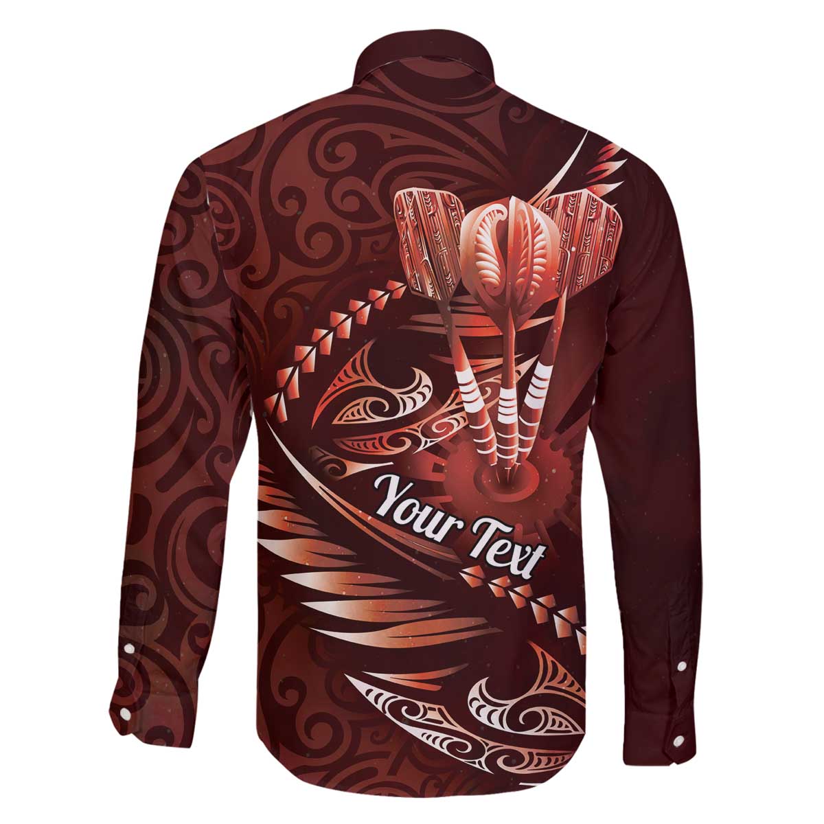 Personalised All Red New Zealand Darts Family Matching Off The Shoulder Long Sleeve Dress and Hawaiian Shirt Aoteroa Fern Maori Galaxy Style