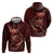 Personalised All Red New Zealand Darts Hoodie Aoteroa Fern Maori Galaxy Style