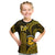 Hawaii Nanakuli High And Intermediate School Kid T Shirt Polynesian Kakau Pattern LT14 Gold - Polynesian Pride