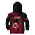 Hawaii Kahuku High And Intermediate School Kid Hoodie Red Raiders Kakau Pattern LT14 - Polynesian Pride