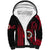 Hawaii Kahuku High And Intermediate School Sherpa Hoodie Red Raiders Kakau Pattern LT14 Unisex Red - Polynesian Pride