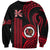 Hawaii Kahuku High And Intermediate School Sweatshirt Red Raiders Kakau Pattern LT14 Unisex Red - Polynesian Pride