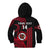 Personalised Hawaii Kahuku High And Intermediate School Kid Hoodie Red Raiders Kakau Pattern LT14 - Polynesian Pride
