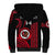 Personalised Hawaii Kahuku High And Intermediate School Sherpa Hoodie Red Raiders Kakau Pattern LT14 - Polynesian Pride