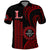 Hawaii Lahainaluna High School Polo Shirt Polynesian Kakau Pattern LT14 Red - Polynesian Pride
