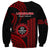 Hawaii Lahainaluna High School Sweatshirt Polynesian Kakau Pattern LT14 - Polynesian Pride