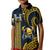 Personalised Hawaii Hilo High School Kid Polo Shirt Vikings Polynesian Kakau Pattern LT14 Kid Gold - Polynesian Pride
