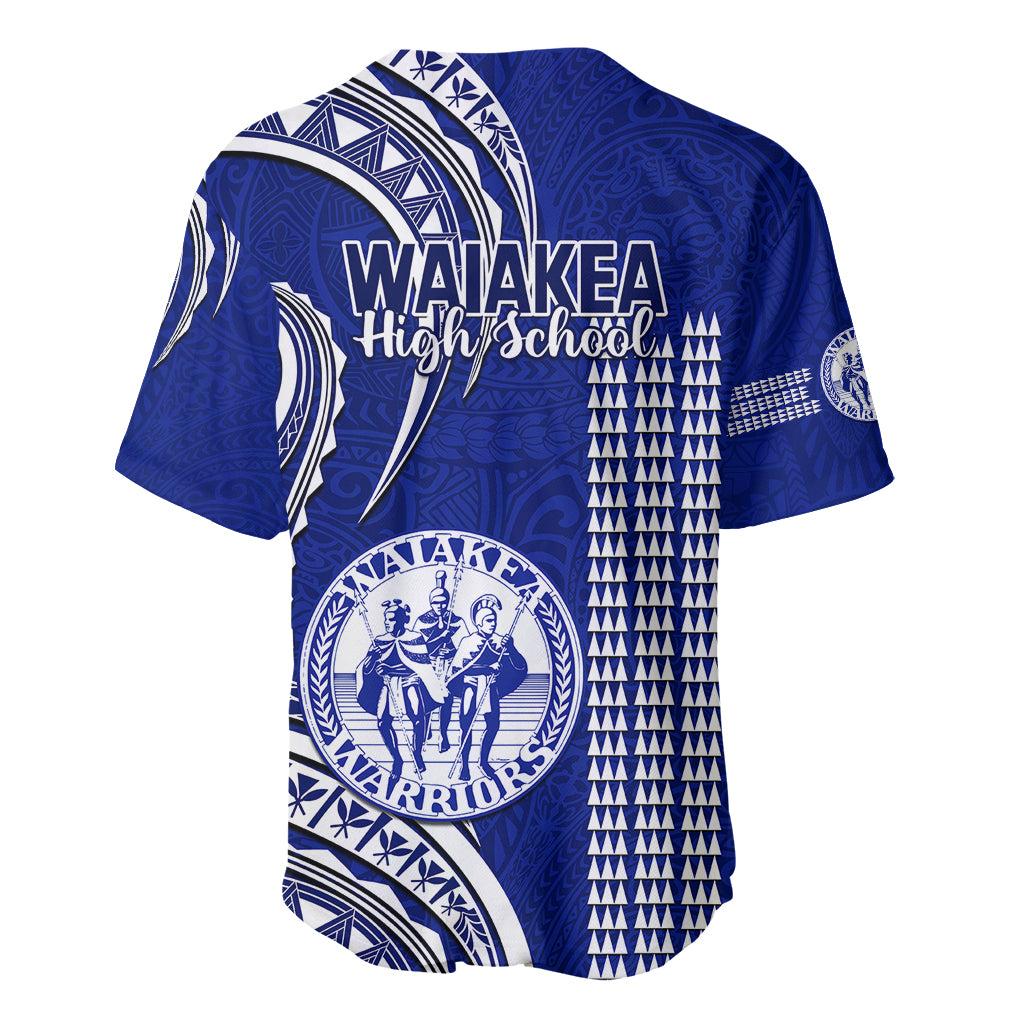 Hawaii Waiakea High School Baseball Jersey Polynesian Kakau Pattern LT14 - Polynesian Pride