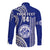 Personalised Hawaii Waiakea High School Long Sleeve Button Shirt Polynesian Kakau Pattern LT14 - Polynesian Pride