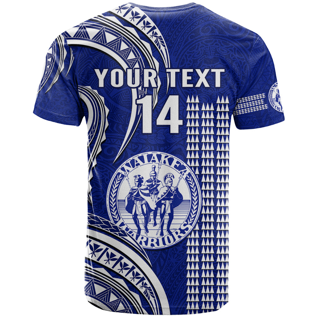 Custom Hawaii Waiakea High School T Shirt Polynesian Kakau Pattern LT14 - Polynesian Pride