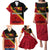 Papua New Guinea Family Matching Puletasi Dress and Hawaiian Shirt Independen Stet bilong Papua Niugini Unique Version LT14 - Polynesian Pride