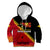 Papua New Guinea Kid Hoodie Independen Stet bilong Papua Niugini Unique Version LT14 Hoodie Red - Polynesian Pride