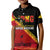 Papua New Guinea Kid Polo Shirt Independen Stet bilong Papua Niugini Unique Version LT14 Kid Red - Polynesian Pride