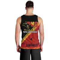 Papua New Guinea Men Tank Top Independen Stet bilong Papua Niugini Unique Version LT14 - Polynesian Pride