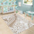 Polynesia Area Rug Polynesian Tropical Flowers Beige Pastel Vibes LT14 - Polynesian Pride