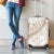 Polynesia Luggage Cover Polynesian Tropical Flowers Begie Pastel Vibes LT14 - Polynesian Pride