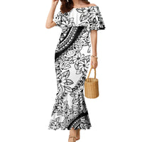 polynesia-family-matching-mermaid-dress-and-hawaiian-shirt-polynesian-tropical-flowers-black-pastel-vibes