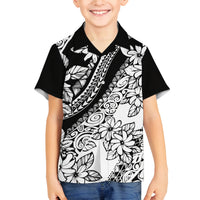 polynesia-family-matching-summer-maxi-dress-and-hawaiian-shirt-polynesian-tropical-flowers-black-pastel-vibes